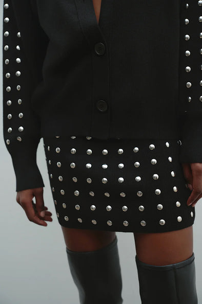 ΦΟΥΣΤΑ ΜΙΝΙ ΠΛΕΚΤΗ ΜΕ STUDS