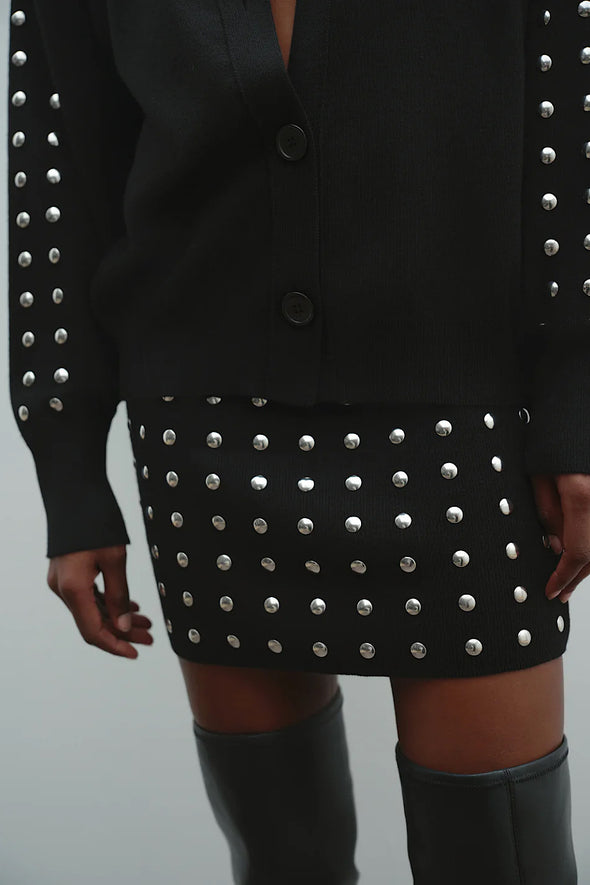 ΦΟΥΣΤΑ ΜΙΝΙ ΠΛΕΚΤΗ ΜΕ STUDS