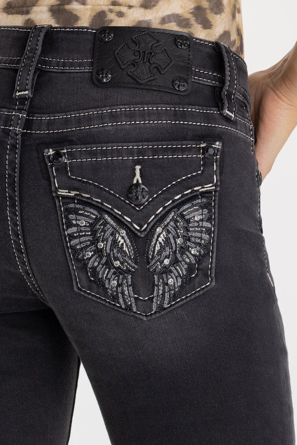TZIN MISS ME BOOT DARK GREY ME ΦΤΕΡΑ