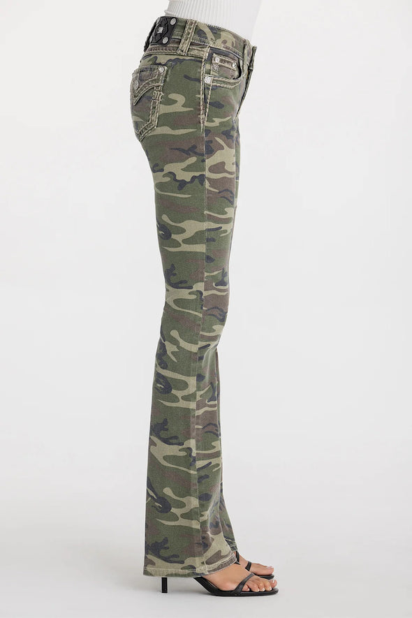 ΤΖΙΝ MISS ME BOOT MILITAIRE