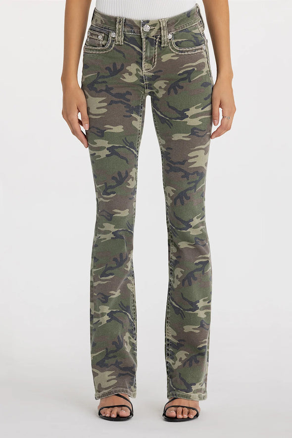 ΤΖΙΝ MISS ME BOOT MILITAIRE