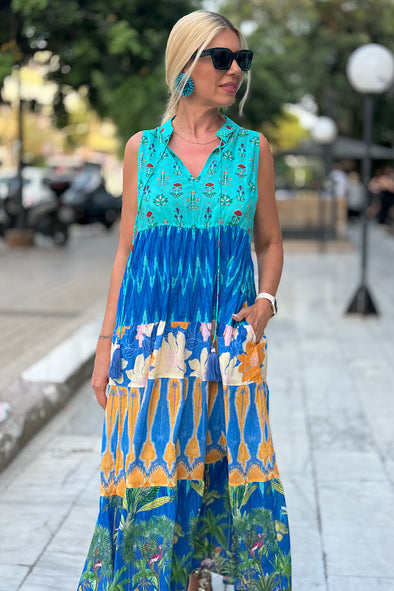 ΦΟΡΕΜΑ MAXI ΜΕ ΔΙΑΦΟΡΕΤΙΚΑ PRINTS