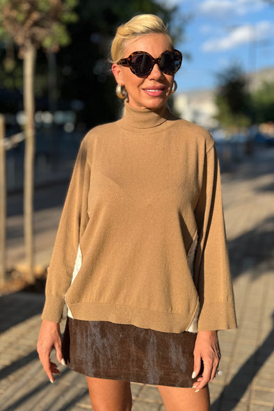 ΜΠΛΟΥΖΑ ΠΛΕΚΤΗ ΜΕ ΖΙΒΑΓΚΟ ΚΑΙ ΔΑΝΤΕΛΑ