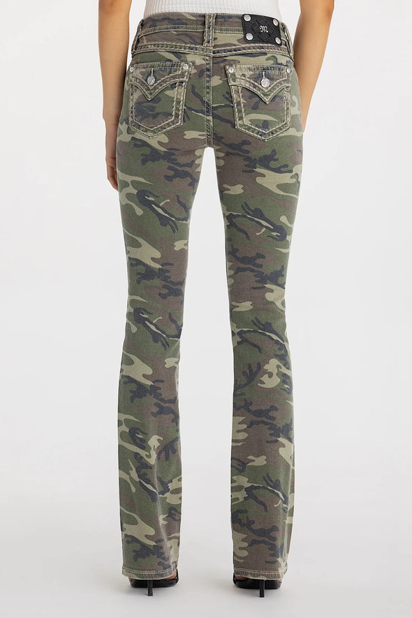 ΤΖΙΝ MISS ME BOOT MILITAIRE